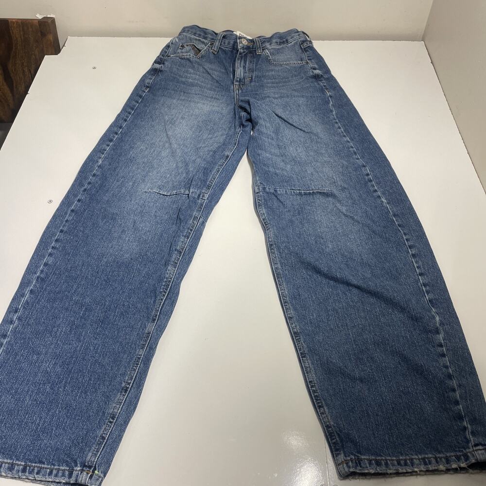 BDG Urban Outfitters High Rise Baggy Jeans Women's Size 24 Blue Light Wash - Picture 2 of 16
